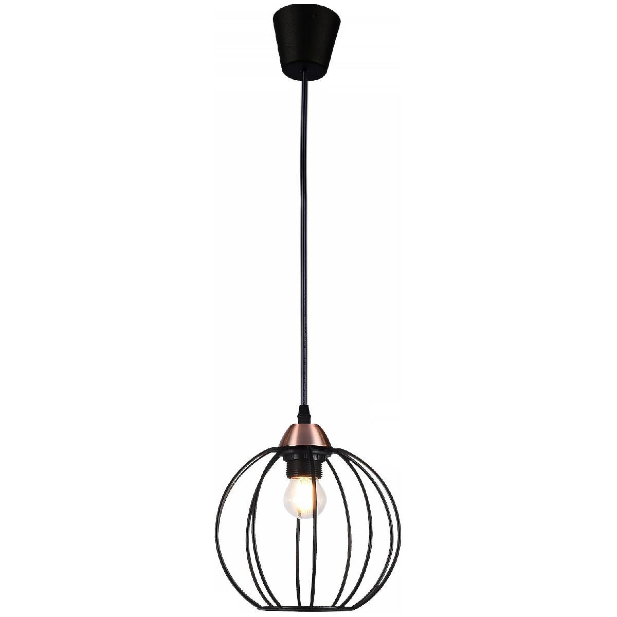 Подвесной светильник Illumico IL2001-1PC-05 BK ROSE GD