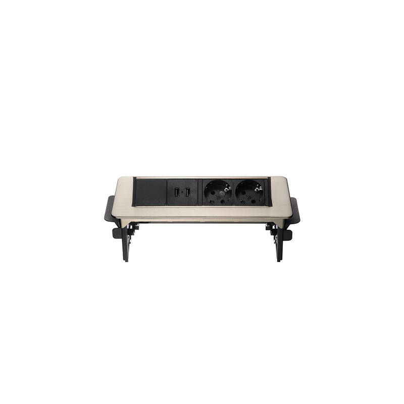 Блок розеток (2 секции и 2 USB) Mebax 00-00000830