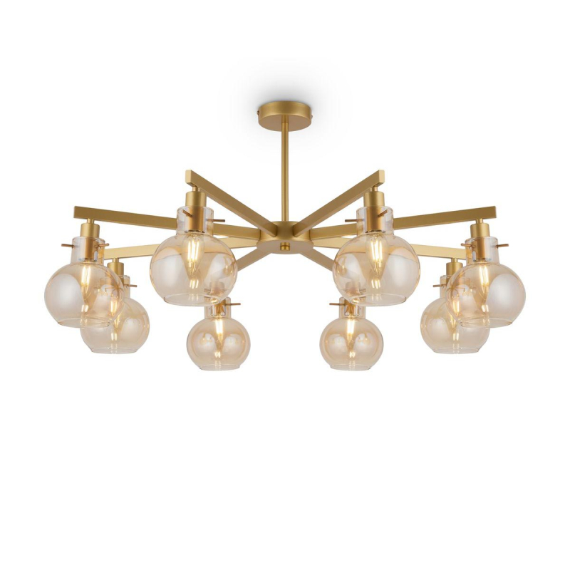 Люстра на штанге Freya Circle FR5183PL-08G