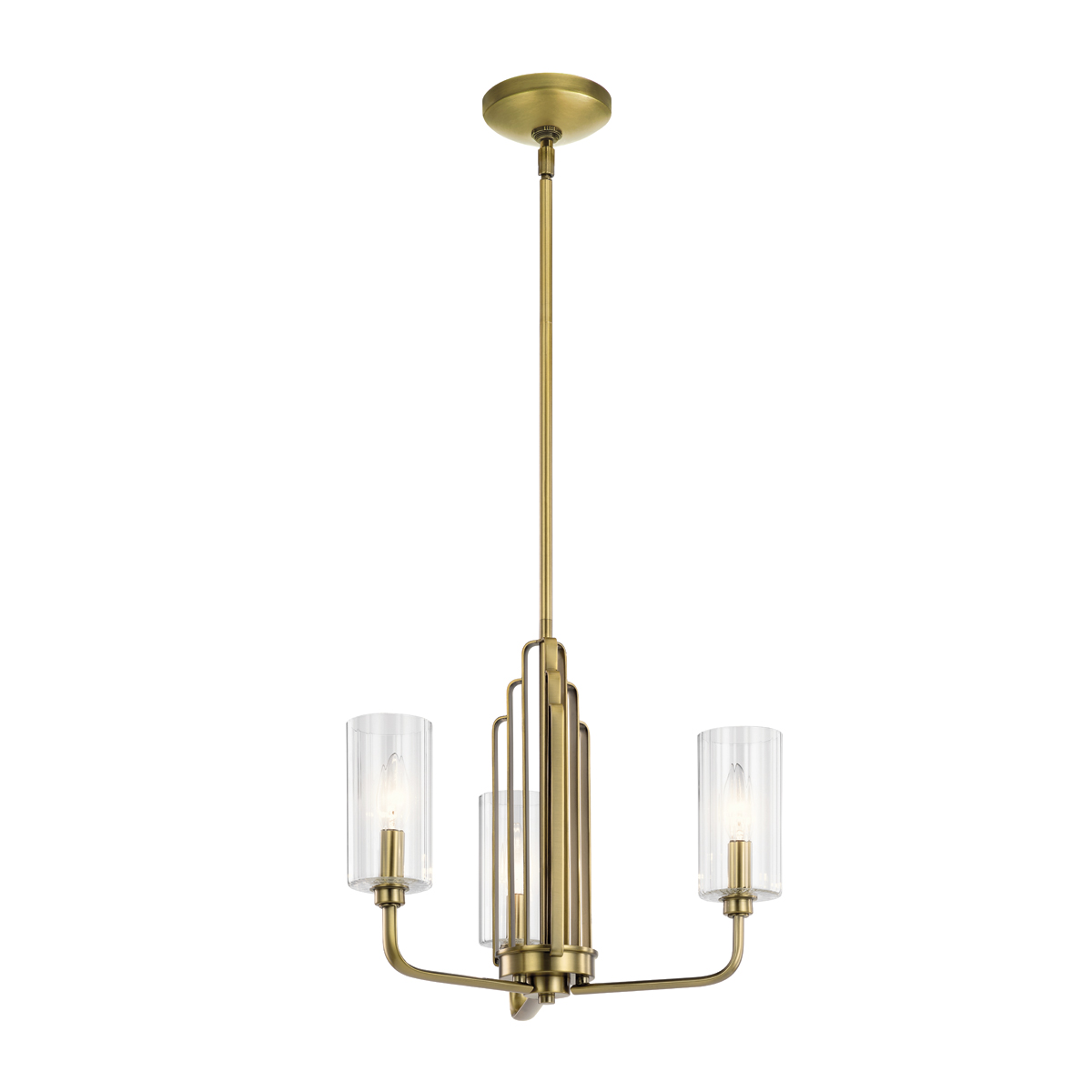 Люстра на штанге Kichler Kimrose QN-KIMROSE3-BNB