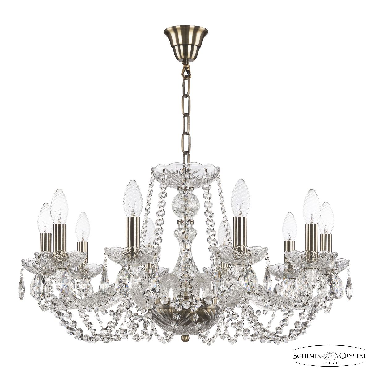 Подвесная люстра Bohemia Ivele Crystal 119/10/240 Pa