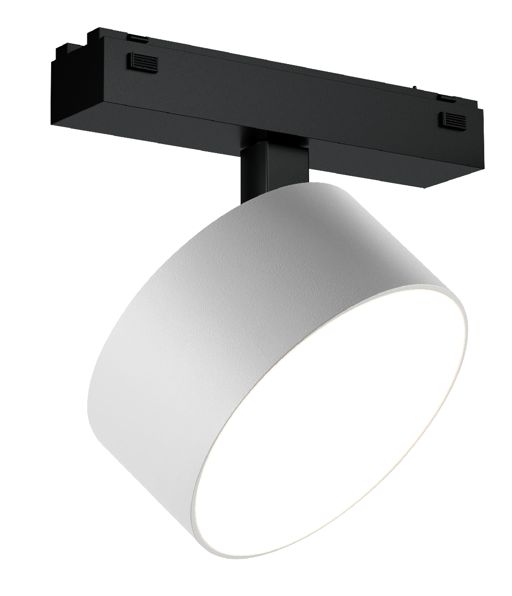 Трековый магнитный светильник iLedex Vision 4825-047-D120-15W-110DG-4000K-WH