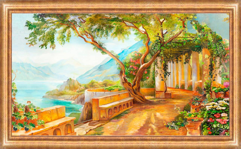 Постер в раме Toplight Пейзаж 69х89х2см TL-P6007