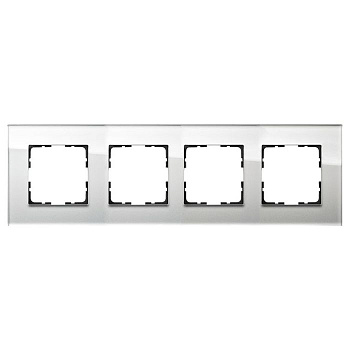 Рамка Jasmart G-Glass 4-постовая G1004GW