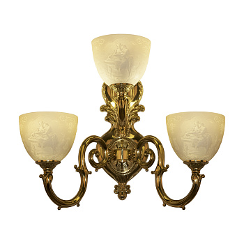 Бра Bohemia Ivele Crystal Verona 7203B16/2+1/210 G P1 U Pair