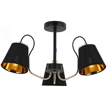 Люстра на штанге Illumico IL6120-3COU-79 BK GD