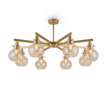 Люстра на штанге Freya Circle FR5183PL-08G