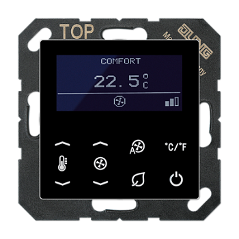 Термостат комнатный Jung TRDA5248SW