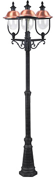 Садово-парковый светильник Arte Lamp Barcelona A1486PA-3BK