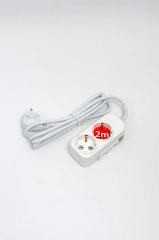 Удлинитель с/з 2вх с защитными шторками ELBI Myra 527-010202-211