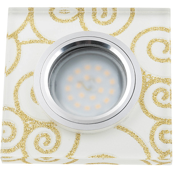 Встраиваемый светильник Fametto Luciole DLS-L207 GU5.3 CHROME/WHITE UL-00000382