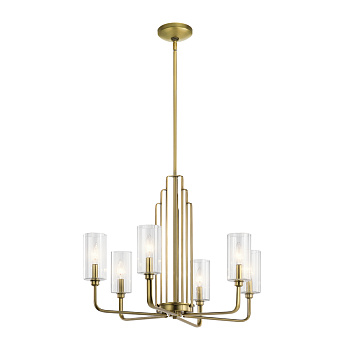 Люстра на штанге Kichler Kimrose QN-KIMROSE6-BNB