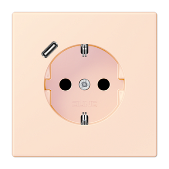 Розетка 2K+З USB Typ C Jung LC1520-18C226