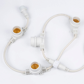 Гирлянда Uniel UDL-K110 40/E27/10M IP65 WHITE BELT-LIGHT UL-00011809